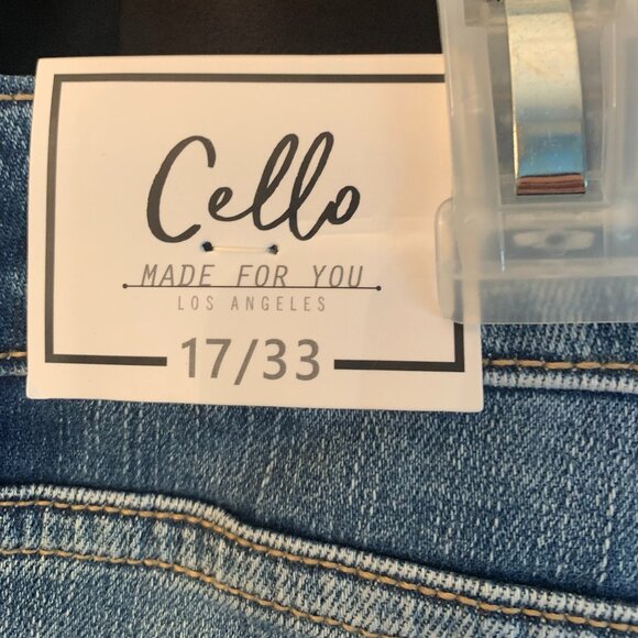 Cello High Rise Skinny Ankle Jeans (NWT) 17/33 - Picture 5 of 7